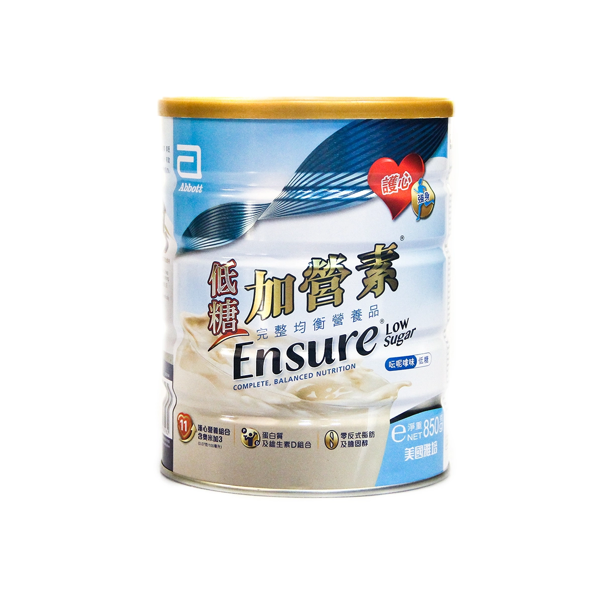 ABBOTT 雅培低糖金裝加營素 850G
