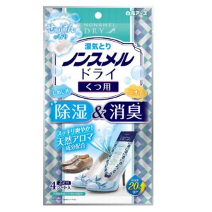 白元鞋用脫臭除濕墊 - 肥皂香 42Gx4'S