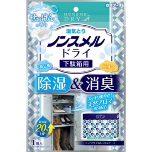 白元鞋櫃用脫臭除濕劑 - 肥皂香 120G