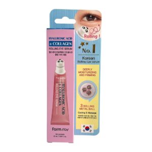 FARMSTAY 透明質酸膠原蛋白滾珠眼部精華 25ML