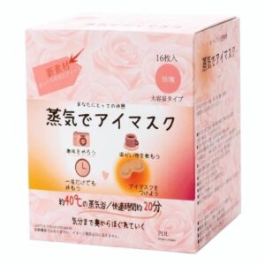 PDL 日本蒸氣眼罩 - 玫瑰 16'S