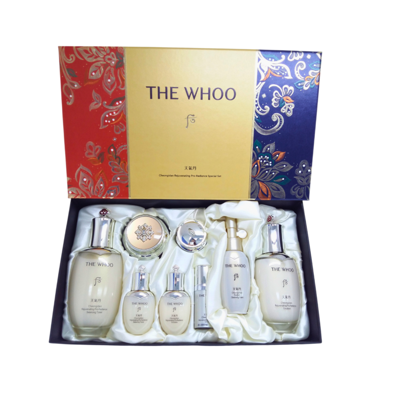THE WHOO CHEONGIDAN REJUVENATING PRO-RADIANCE SPECIAL SET 3+5'S