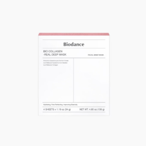 BIODANCE 膠原蛋白深層面膜 34Gx4 (粉)
