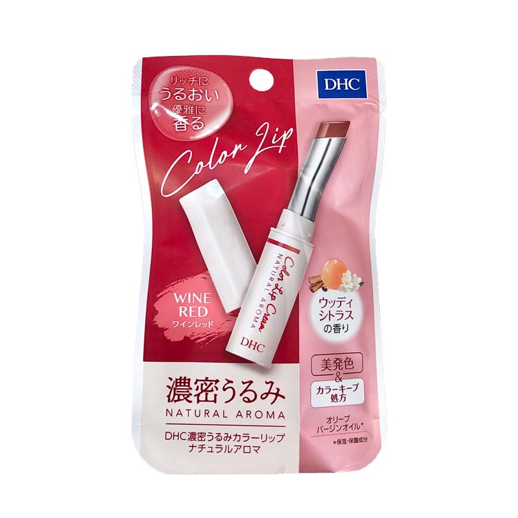 DHC COLOR LIP CREAM NATURAL AROMA-WINE RED 1.5G