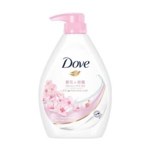 DOVE 多芬清潤沐浴乳-櫻花香氛(櫻花+粉鹽) 1L
