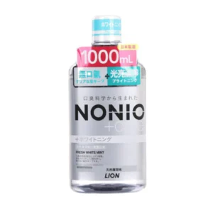 LION 獅王NONIO +CARE無口氣漱口水-光亮潔淨(天然薄荷) 1000ML