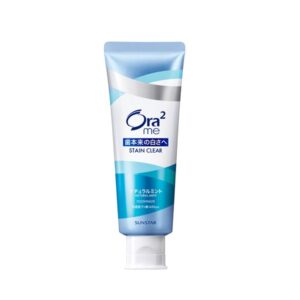 SUNSTAR ORA2 STAIN CLEAR COLLECTION TOOTHPASTE-NATURAL MINT 130G