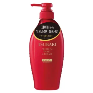 TSUBAKI 思波綺山茶花活艷洗髪露(紅)-水潤修護 450ML