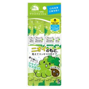 OKUCHI 漱口水(攜帶型)-青提味 11MLx5'S
