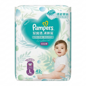 PAMPERS 幫寶適清新幫拉拉褲-大碼 42'S