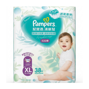 PAMPERS 幫寶適清新幫拉拉褲-加大碼 38'S