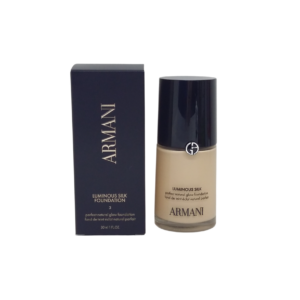 GIORGIO ARMANI LUMINOUS SILK FOUNDATION#3 IVORY PORCELAIN SKIN TONE 30ML