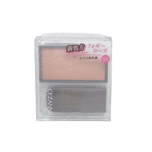 CEZANNE CHEEK BLUSH-01 FOGGY ROSE 2.2G