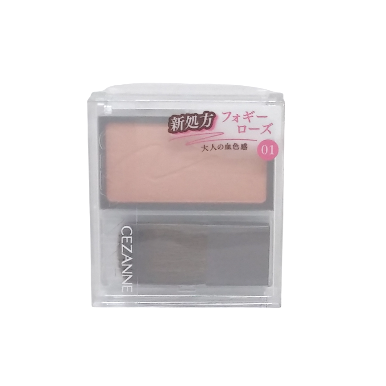 CEZANNE CHEEK BLUSH-01 FOGGY ROSE 2.2G
