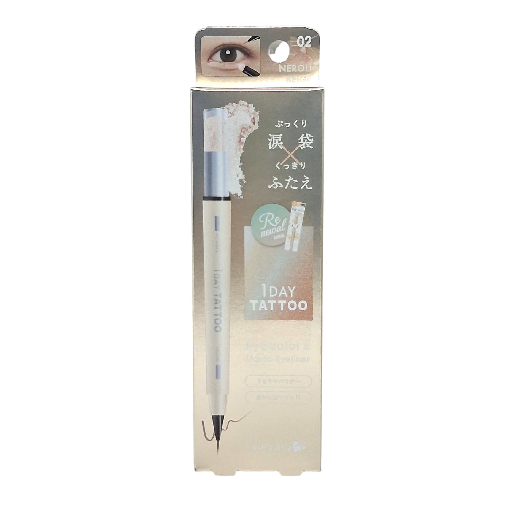 K-LAPETTE MULTI BLOOMING EYES A-02 NEROLI BEIGE 1'S
