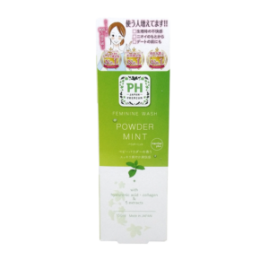 PH JAPAN FEMININE WASH-POWDER MINT 150ML(GREEN)
